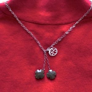 Jasper/Sterling Silver Necklace with Earrings